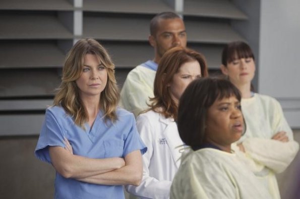 Grey's Anatomy - Die jungen Ärzte : Bild Sarah Drew, Chyler Leigh, Chandra Wilson, Jesse Williams, Ellen Pompeo