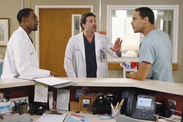 Grey's Anatomy - Die jungen Ärzte : Bild Patrick Dempsey, Jason George (II), Daniel Sunjata, Jason George
