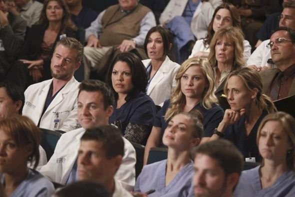 Grey's Anatomy - Die jungen Ärzte : Kinoposter Sara Ramirez, Eric Dane, Jessica Capshaw, Kim Raver