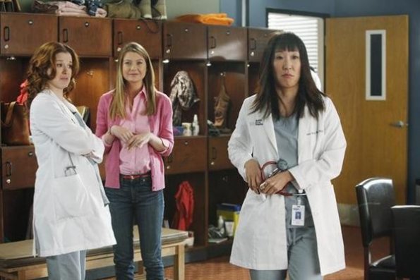 Grey's Anatomy - Die jungen Ärzte : Bild Sarah Drew, Sandra Oh, Ellen Pompeo
