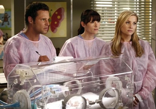 Grey's Anatomy - Die jungen Ärzte : Bild Justin Chambers (I), Jessica Capshaw, Chyler Leigh