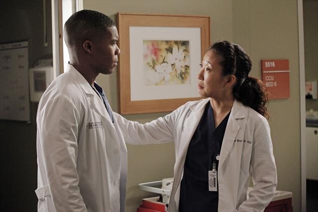 Grey's Anatomy - Die jungen Ärzte : Bild Sandra Oh, Gaius Charles