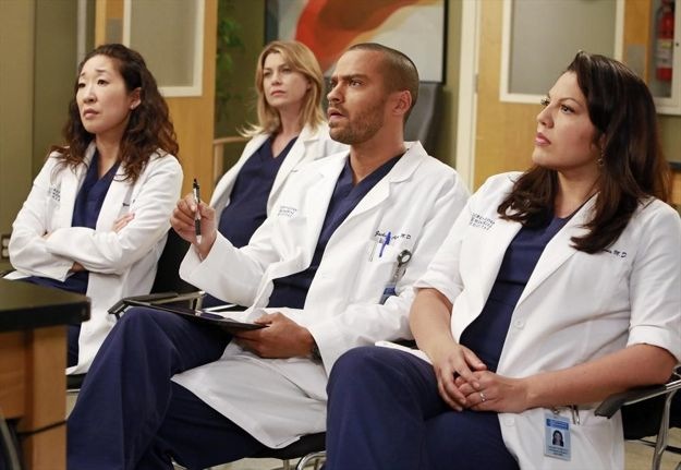 Grey's Anatomy - Die jungen Ärzte : Bild Sara Ramirez, Jesse Williams, Sandra Oh, Ellen Pompeo