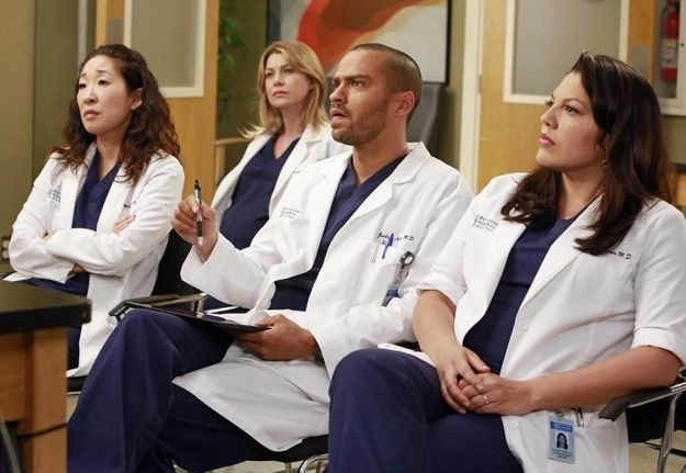 Grey's Anatomy - Die jungen Ärzte : Bild Sara Ramirez, Sandra Oh, Ellen Pompeo, Jesse Williams