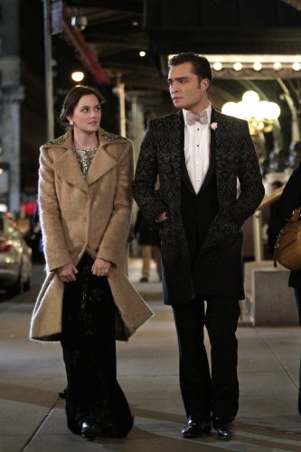 Gossip Girl : Bild Ed Westwick, Leighton Meester