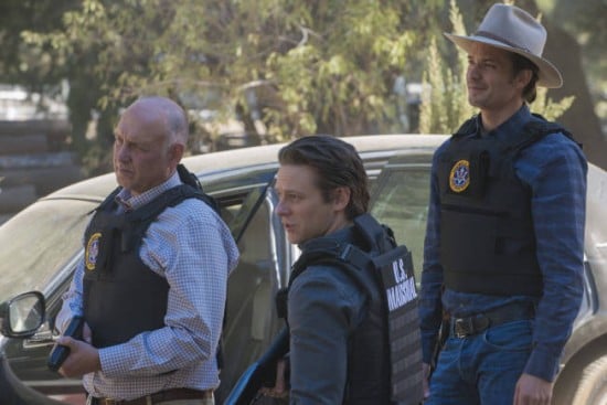 Justified : Bild Timothy Olyphant, Nick Searcy, Jacob Pitts