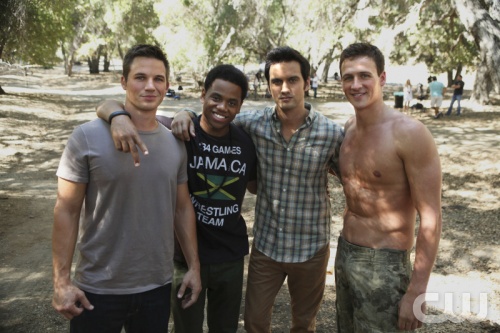 90210 : Bild Matt Lanter, Tristan Mack Wilds, Michael Steger, Ryan Lochte