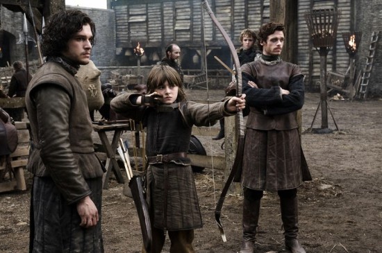 Game Of Thrones : Bild Kit Harington, Richard Madden, Isaac Hempstead Wright