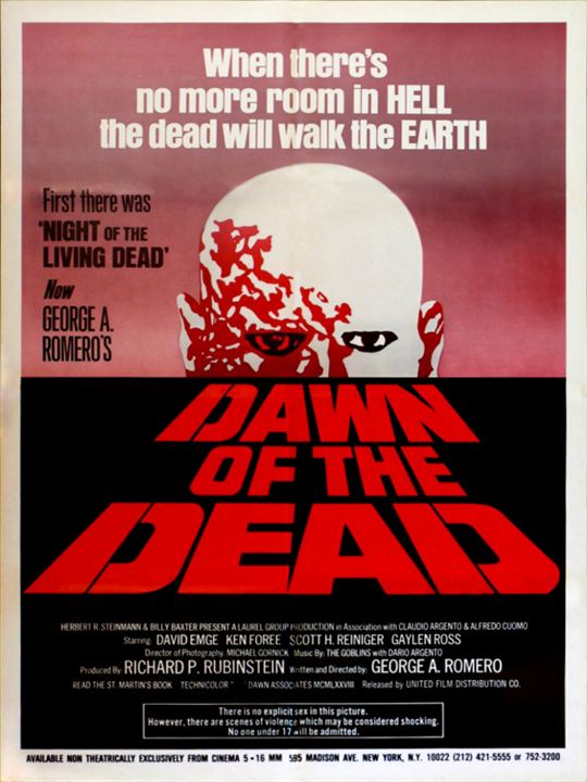 Zombie - Dawn Of The Dead : Kinoposter