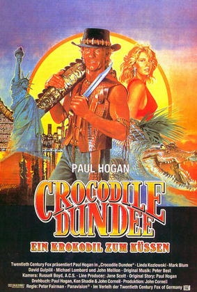 Crocodile Dundee - Ein Krokodil zum Küssen : Kinoposter