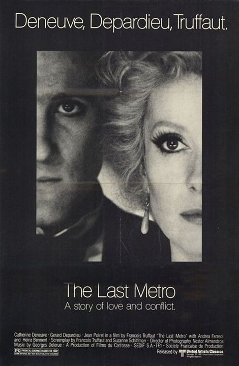 Die letzte Metro : Kinoposter