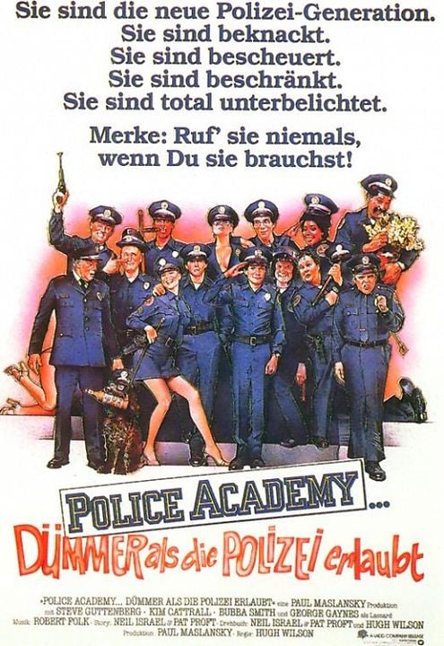 Police Academy - Dümmer als die Polizei erlaubt : Kinoposter