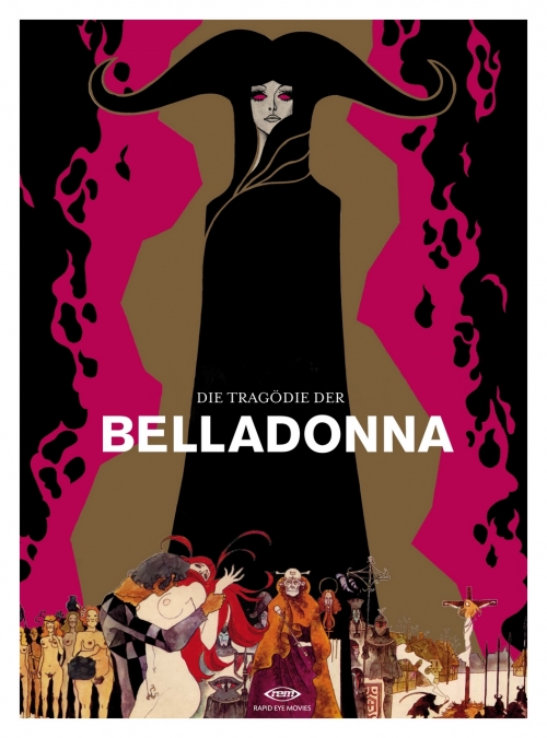 Die Tragödie der Belladonna : Kinoposter