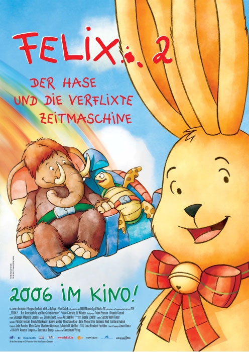 Felix 2 - Ein Hase und die verflixte Zeitmaschine : Kinoposter