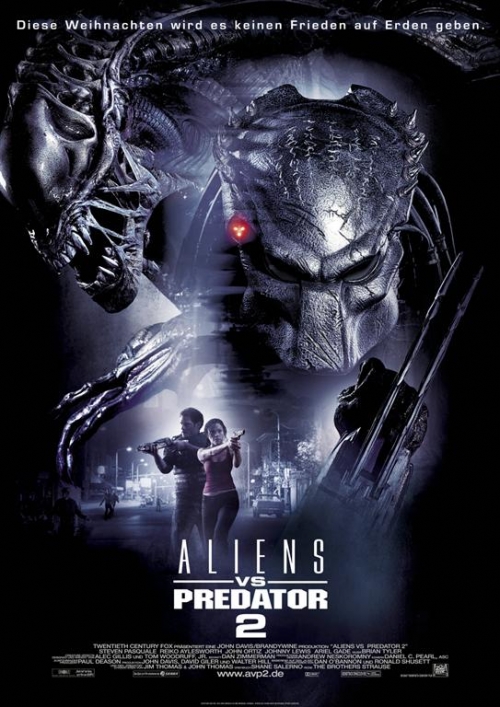 Aliens Vs. Predator 2 : Kinoposter