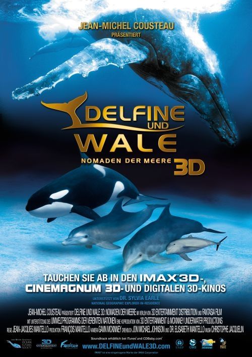 Delfine und Wale 3D : Kinoposter
