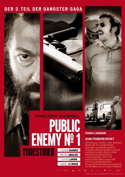 Public Enemy No. 1 - Todestrieb : Kinoposter