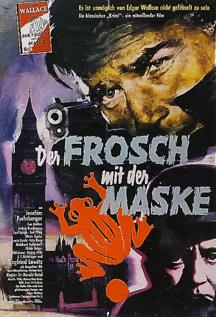 Der Frosch mit der Maske : Kinoposter