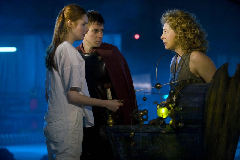 Doctor Who (2005) : Bild Karen Gillan, Alex Kingston, Arthur Darvill
