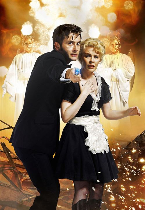 Doctor Who (2005) : Bild David Tennant, Kylie Minogue