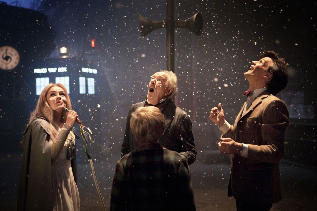 Doctor Who (2005) : Bild Michael Gambon, Matt Smith (XI), Katherine Jenkins