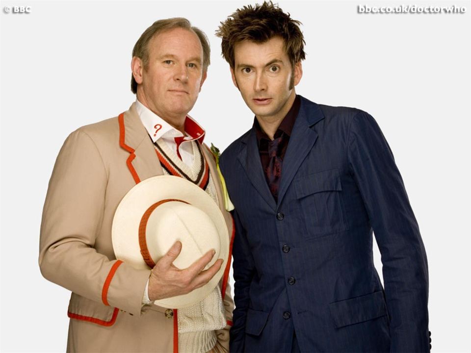Doctor Who (2005) : Bild David Tennant, Peter Davison
