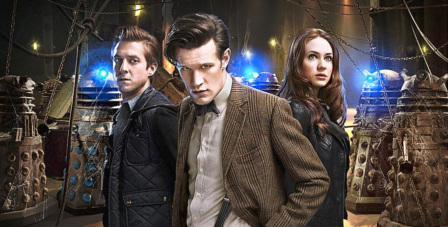 Doctor Who (2005) : Bild Matt Smith (XI), Arthur Darvill, Karen Gillan