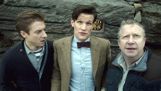 Doctor Who (2005) : Bild Mark Williams, Matt Smith (XI), Arthur Darvill