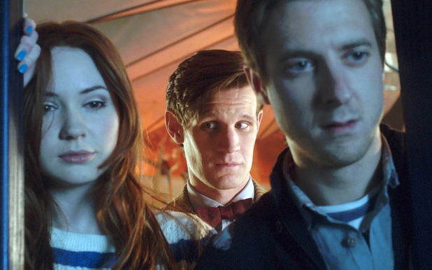 Doctor Who (2005) : Bild Arthur Darvill, Karen Gillan, Matt Smith (XI)