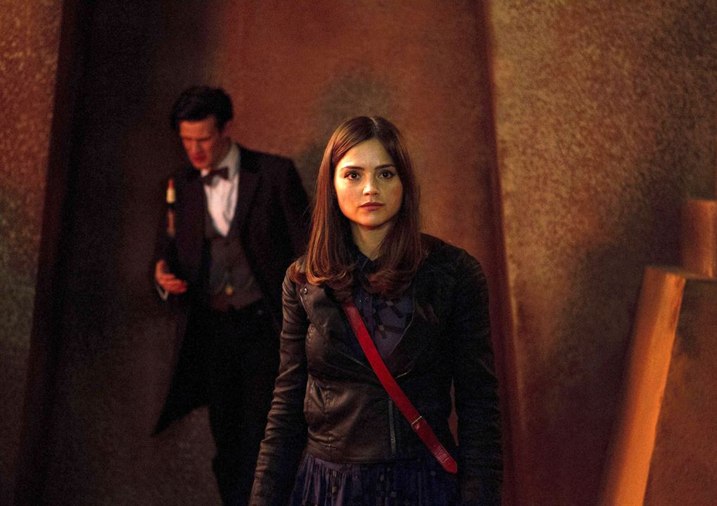 Doctor Who (2005) : Bild Jenna Coleman, Matt Smith (XI)