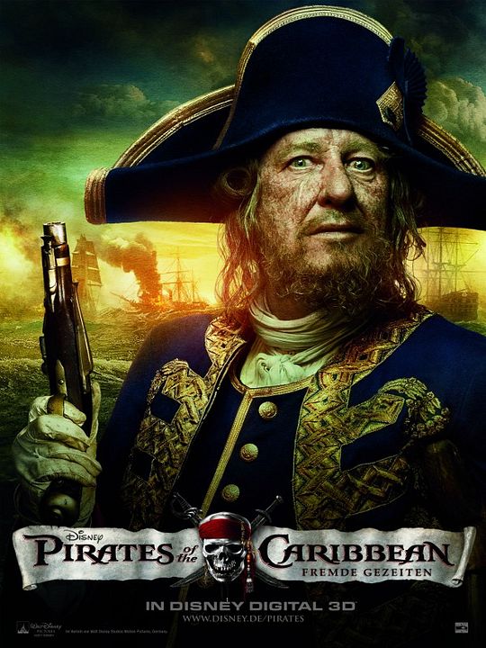 Pirates of the Caribbean: Fremde Gezeiten : Kinoposter