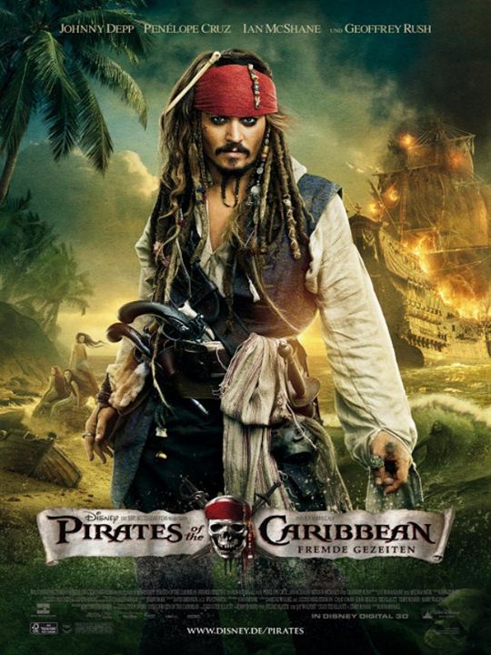 Pirates of the Caribbean: Fremde Gezeiten : Kinoposter