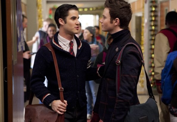 Glee : Bild Darren Criss, Chris Colfer