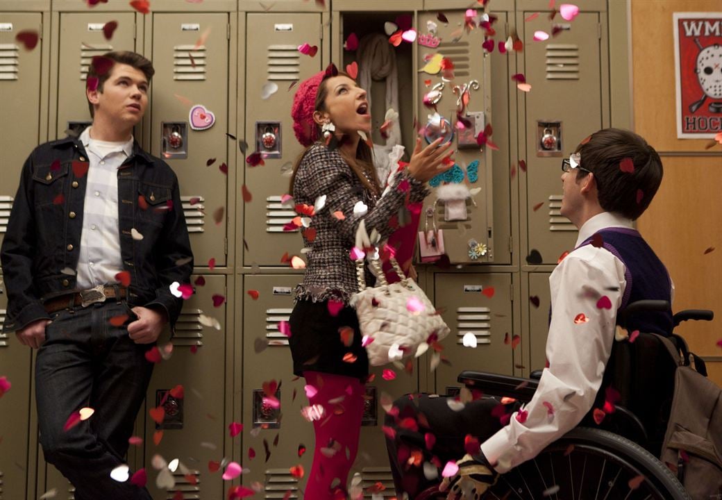 Glee : Bild Vanessa Lengies, Kevin McHale, Damian McGinty