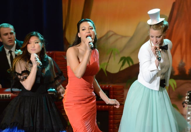 Glee : Bild Naya Rivera, Jenna Ushkowitz, Heather Morris