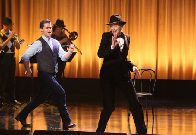 Glee : Bild Jane Lynch, Matthew Morrison