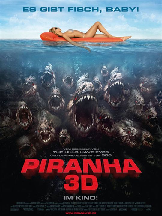 Piranha 3D : Kinoposter