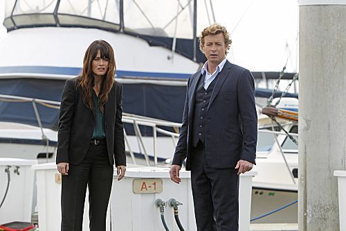 The Mentalist : Bild Robin Tunney, Simon Baker