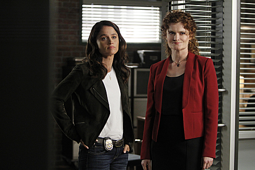 The Mentalist : Bild Rebecca Wisocky, Robin Tunney