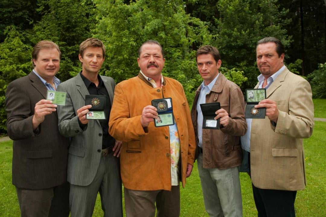 Die Rosenheim-Cops : Bild Andreas Giebel, Igor Jeftic, Josef Hannesschläger, Michael A. Grimm, Tom Mikulla