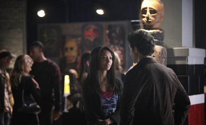 Vampire Diaries : Bild Kat Graham, David Alpay