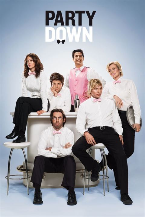 Bild Lizzy Caplan, Ken Marino, Martin Starr, Ryan Hansen, Adam Scott, Jane Lynch