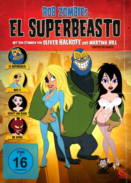Rob Zombies El Superbeasto : Kinoposter