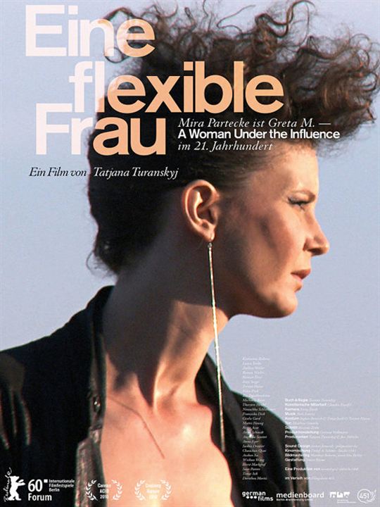 Eine flexible Frau : Kinoposter