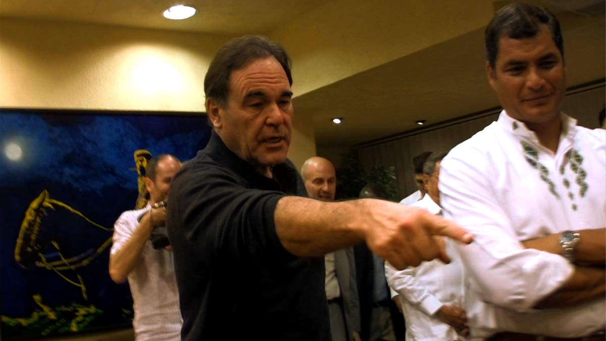 Rolling With Stone : Bild Oliver Stone, Sarah Bertrand