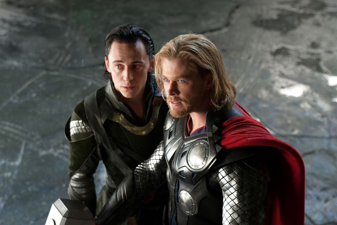 Thor : Bild Tom Hiddleston, Chris Hemsworth
