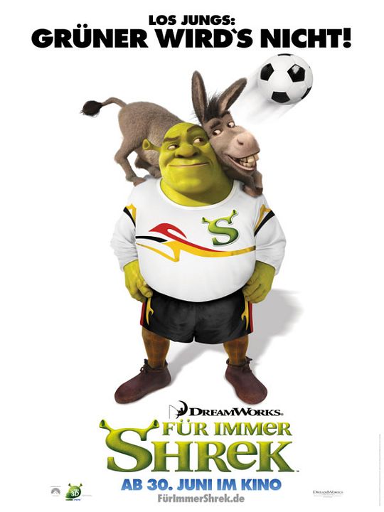 Für immer Shrek : Kinoposter