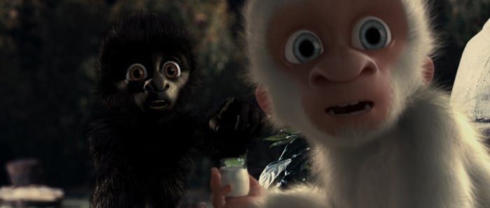 Flöckchen - Die großen Abenteuer des kleinen weißen Gorillas! : Bild