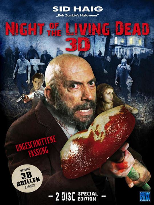 Night Of The Living Dead 3D : Kinoposter