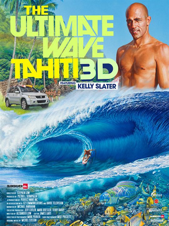 The Ultimate Wave Tahiti 3D : Kinoposter